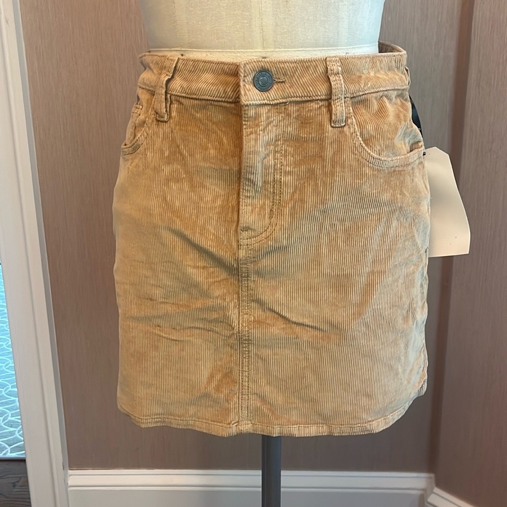 Current/Elliott corduroy skirt